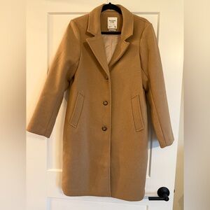 Abercrombie & Fitch Tan Trench Coat
